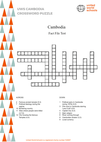 crossword puzzle classroom activity